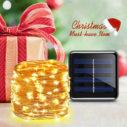 New Year Solar Lamp LED Outdoor