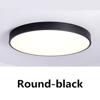 LED Ceiling Light Modern Nordic Square Round Lamp