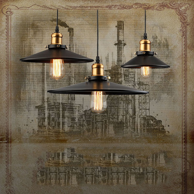 Vintage Industrial Retro Pendant Lamp