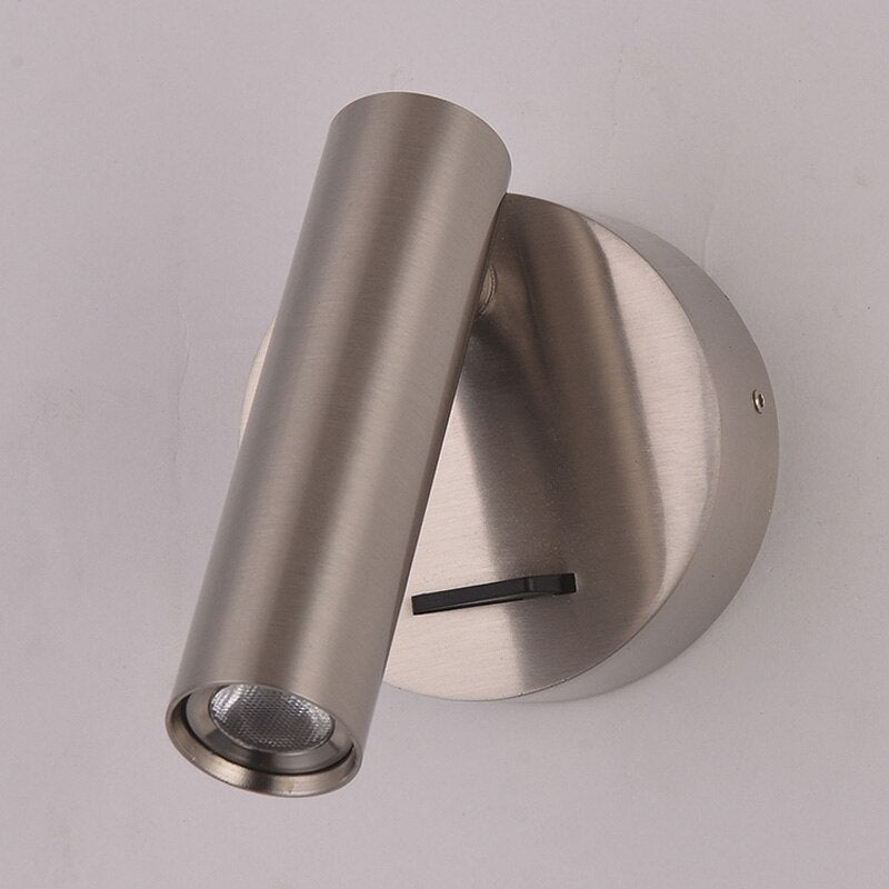 Brass Indoor LED Wall Light With Switch Wall Lamp