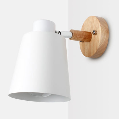 wooden wall lights bedside wall lamp