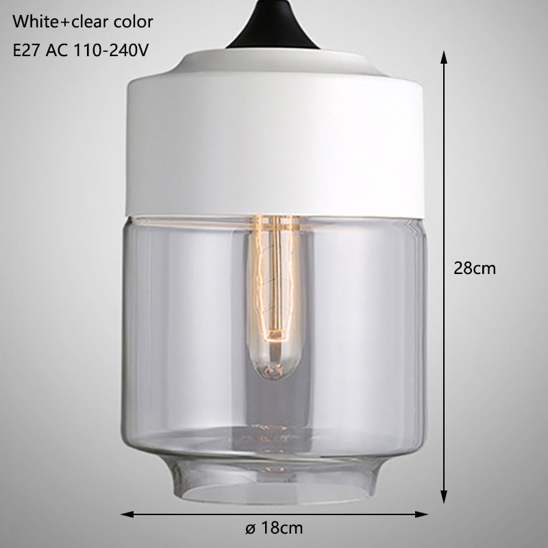 Glass Pendant Lamp Fixtures LED lights