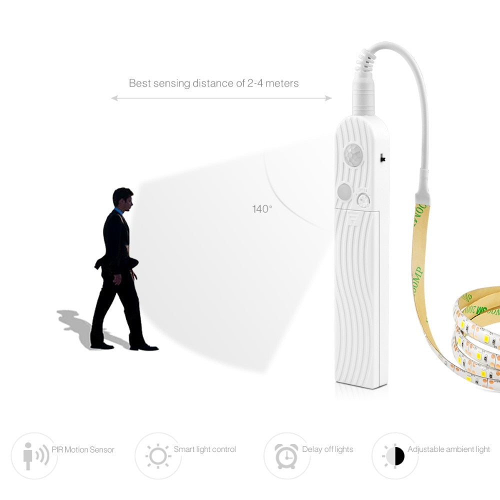 PIR Sensor Detector Light Strip Lamp