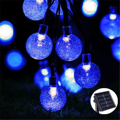 Crystal ball LED Solar Lamp Power