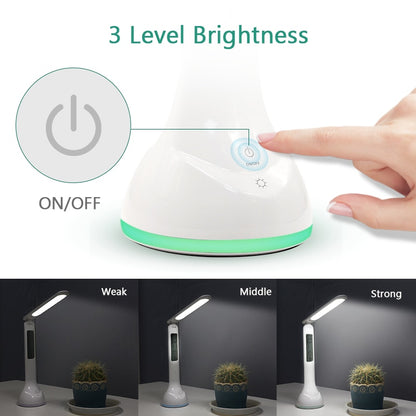 LED Desk Lamp Foldable Dimmable Touch