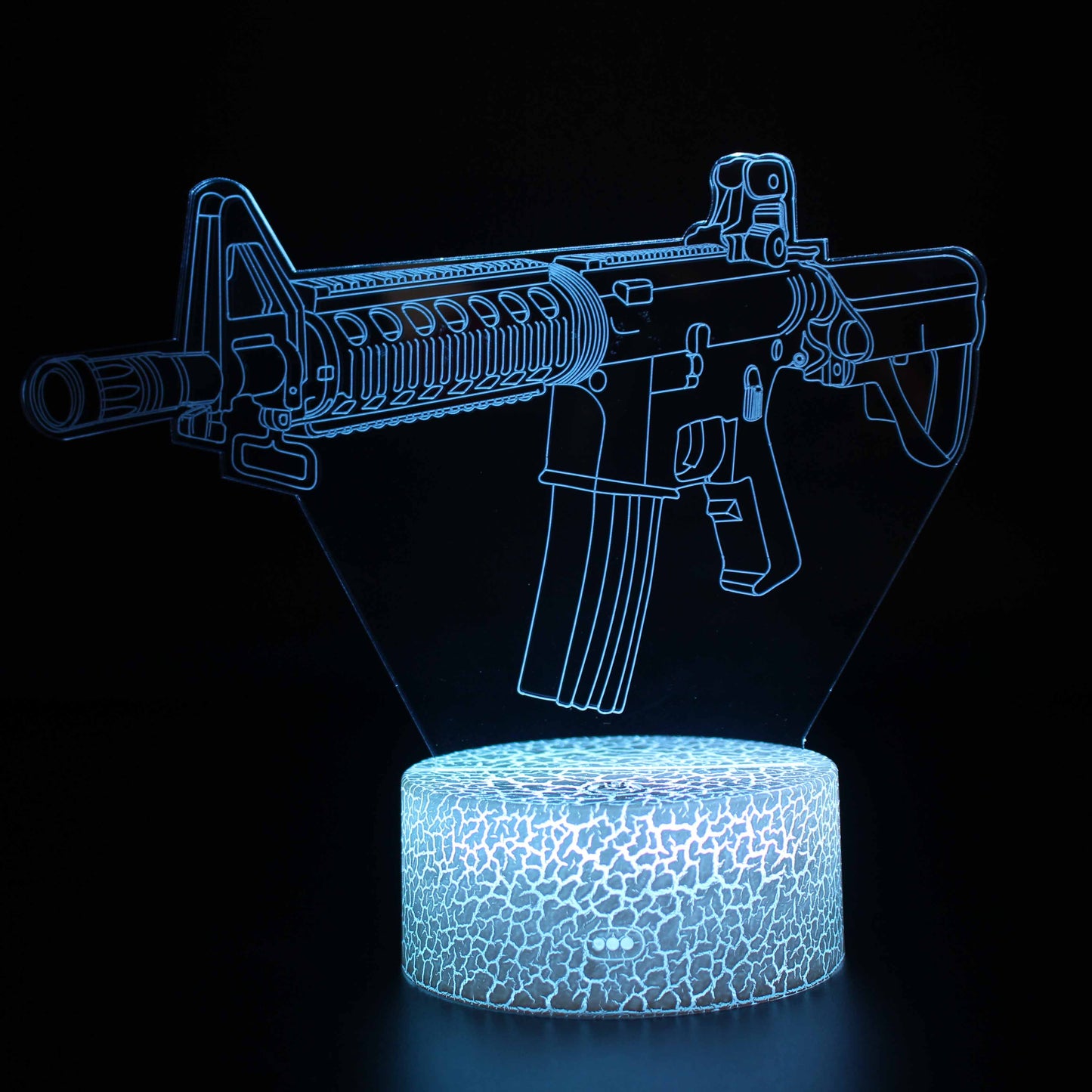 Rifle RGB Night Lights Gamer Decoration