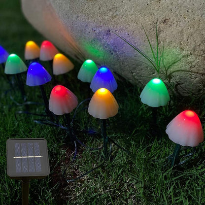 LED Solar String Lights Fairy Path Lawn