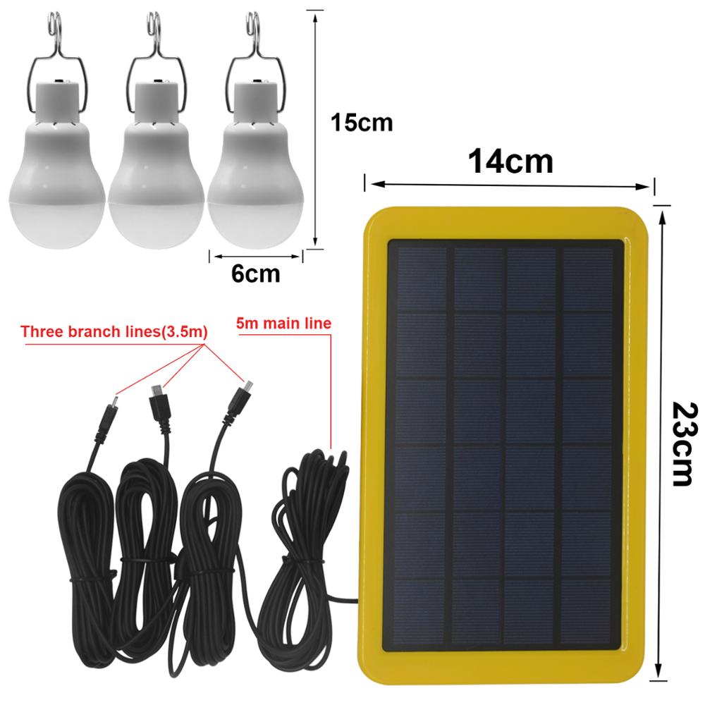 Solar Light Bulb Outdoor Waterproof