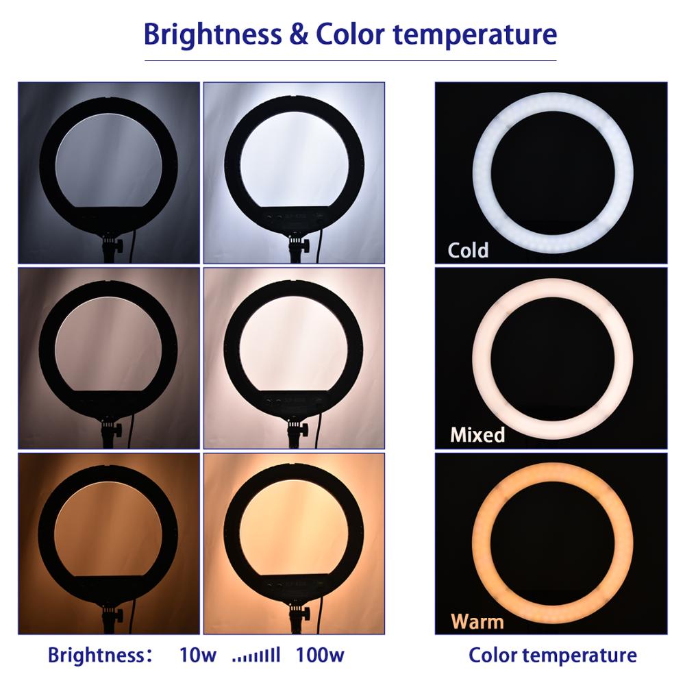 LED Ring Light Photographic Lighting