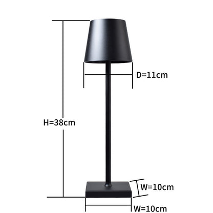 LED Restaurant table lamp Touch Dimming