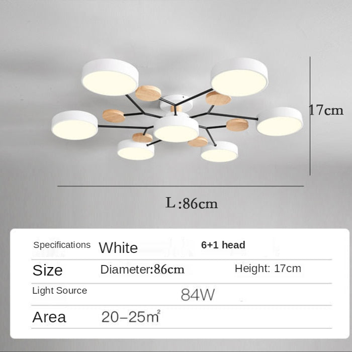 Modern indoor lighting chandelier