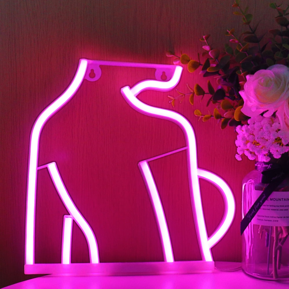 LED Neon Sign Light Lamp Room Decor