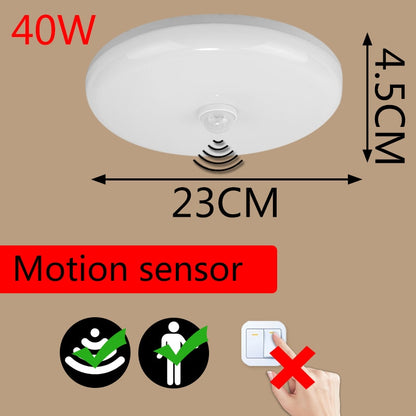 LED Ceiling Lights PIR Motion Sensor