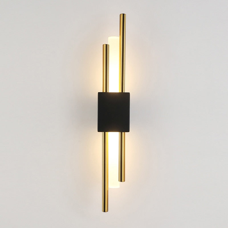 Modern LED Wall Lamp Stylish Gold