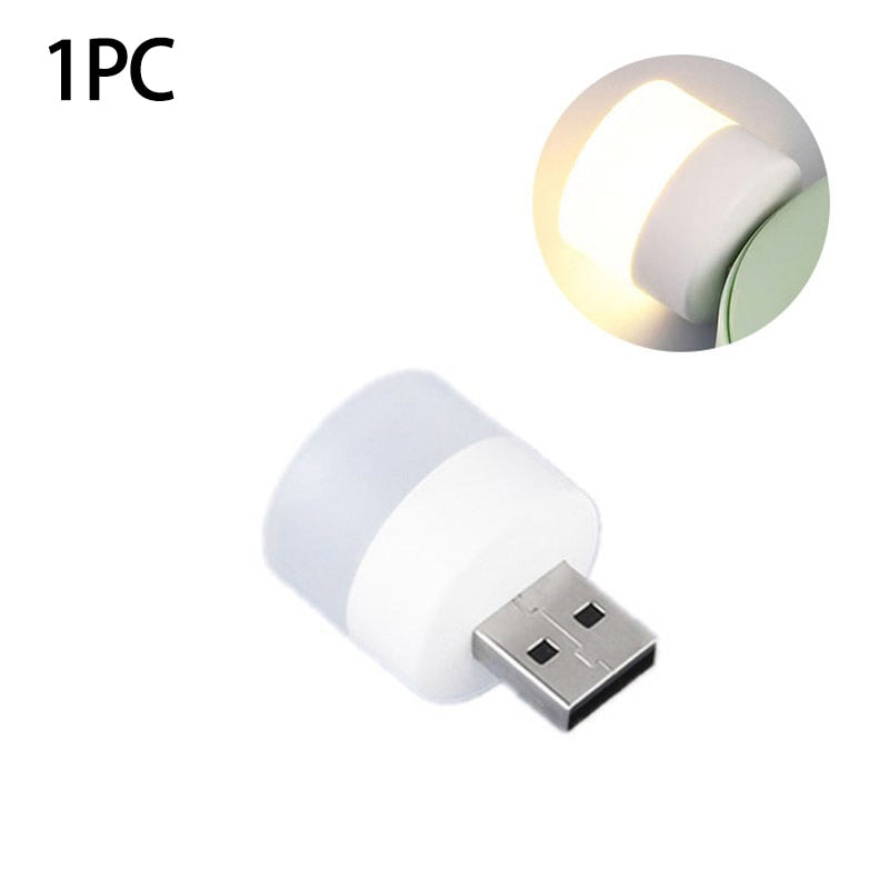 USB Plug Lamp Computer Mobile Power