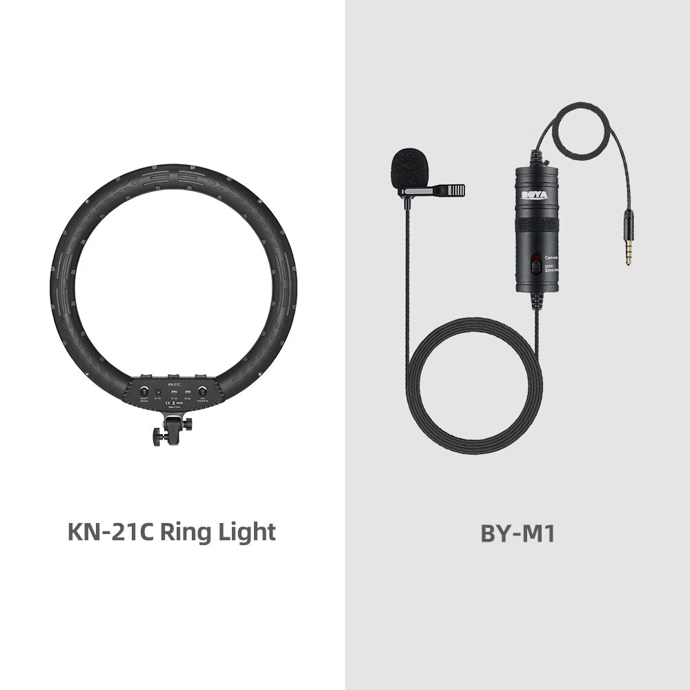 LED Ring Light Annular Lamp Bi-color