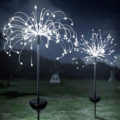 LED Outdoor Firework Lights Solar