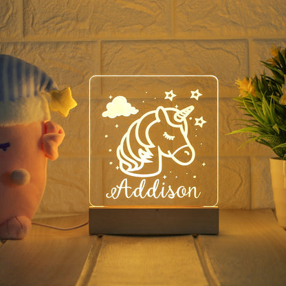 Personalized Night Light USB