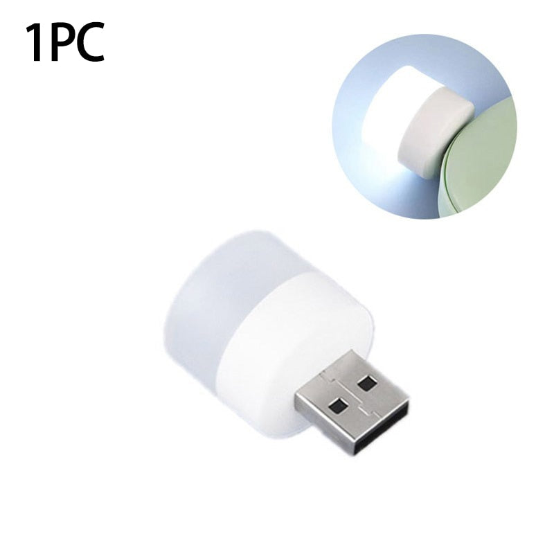 USB Plug Lamp Computer Mobile Power