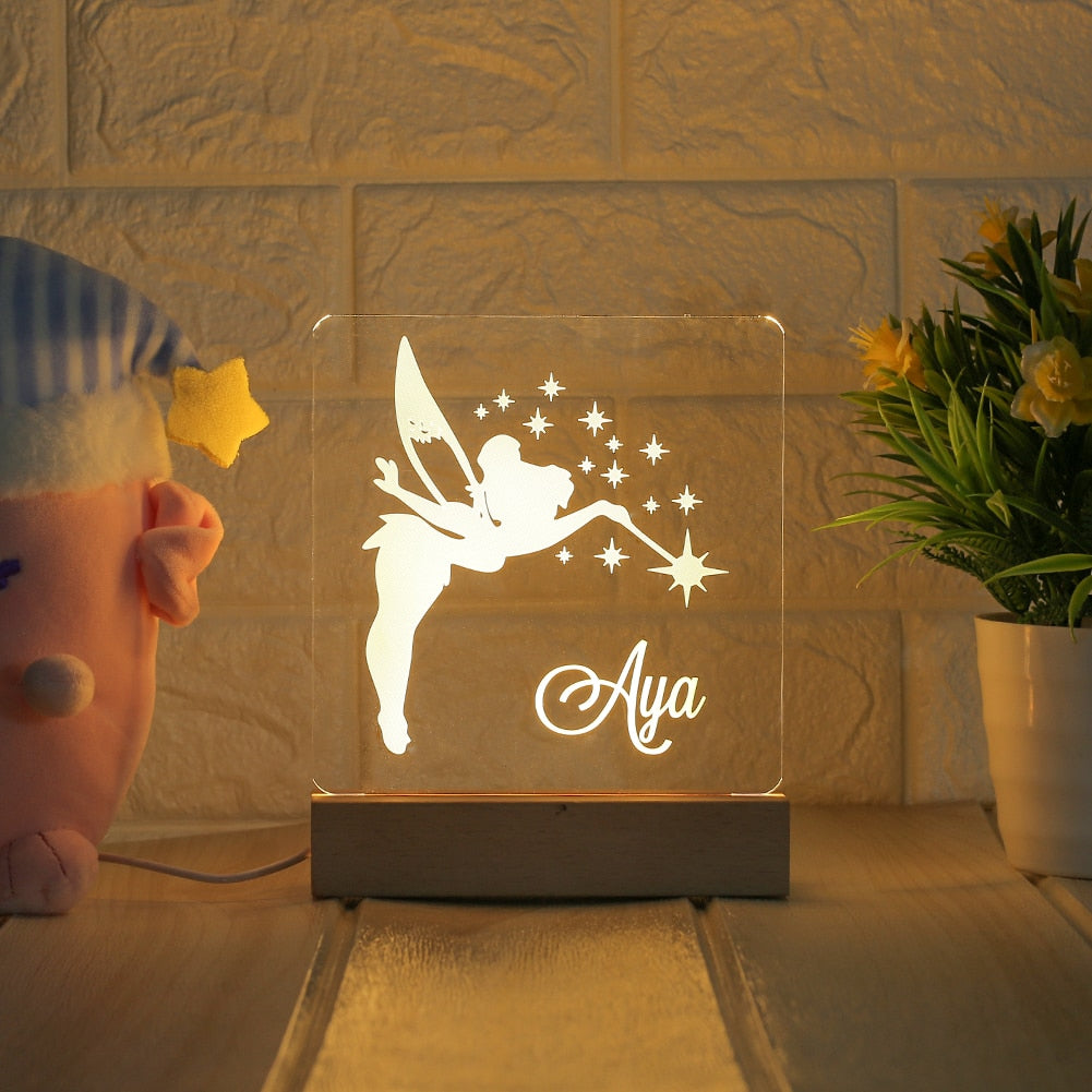 Personalized Night Light USB