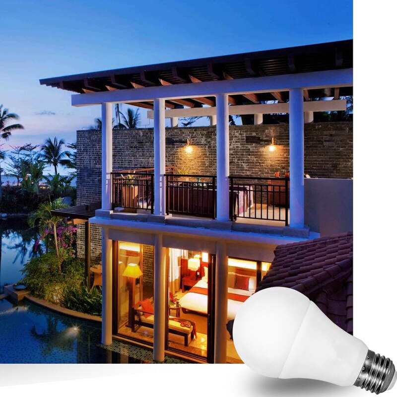 Security Light Automatic On/Off Indoor/Outdoor LED Lamp