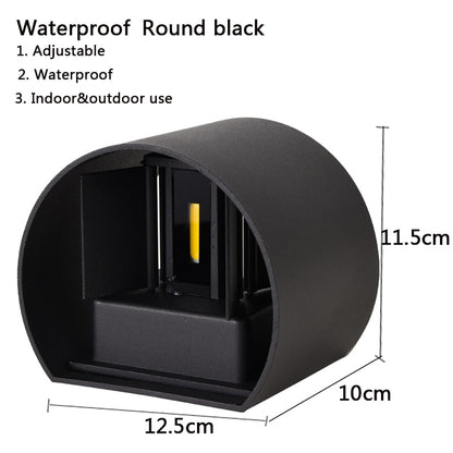 LED Waterproof Wall Lamps Adjustable