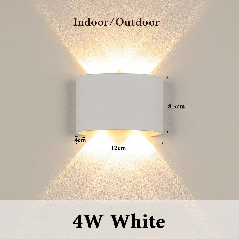 LED Wall Lamps IP65 Outdoor Lighting Waterproof