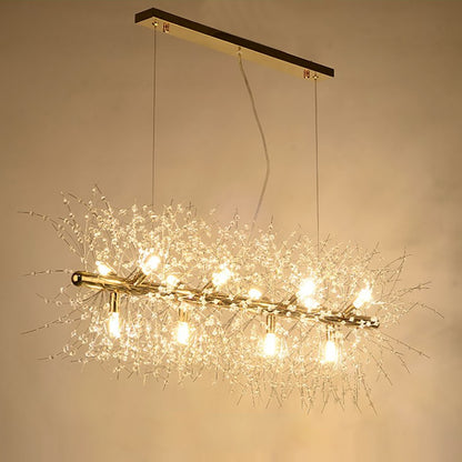 Crystal Dandelion Chandelier Lighting