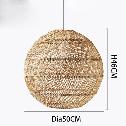 Natural Rattan Lamp Pendant light