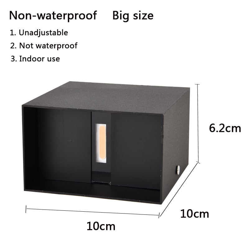 LED Waterproof Wall Lamps Adjustable