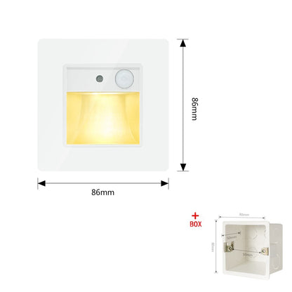 LED Night Lamp Sensor Wall Light