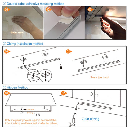 5V USB LED Strip Desk Lamp Hand Sweep