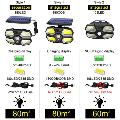 Solar Lights Outdoor Waterproof