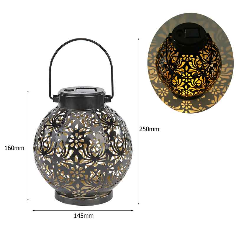 Waterproof Solar Lamp Retro Lantern