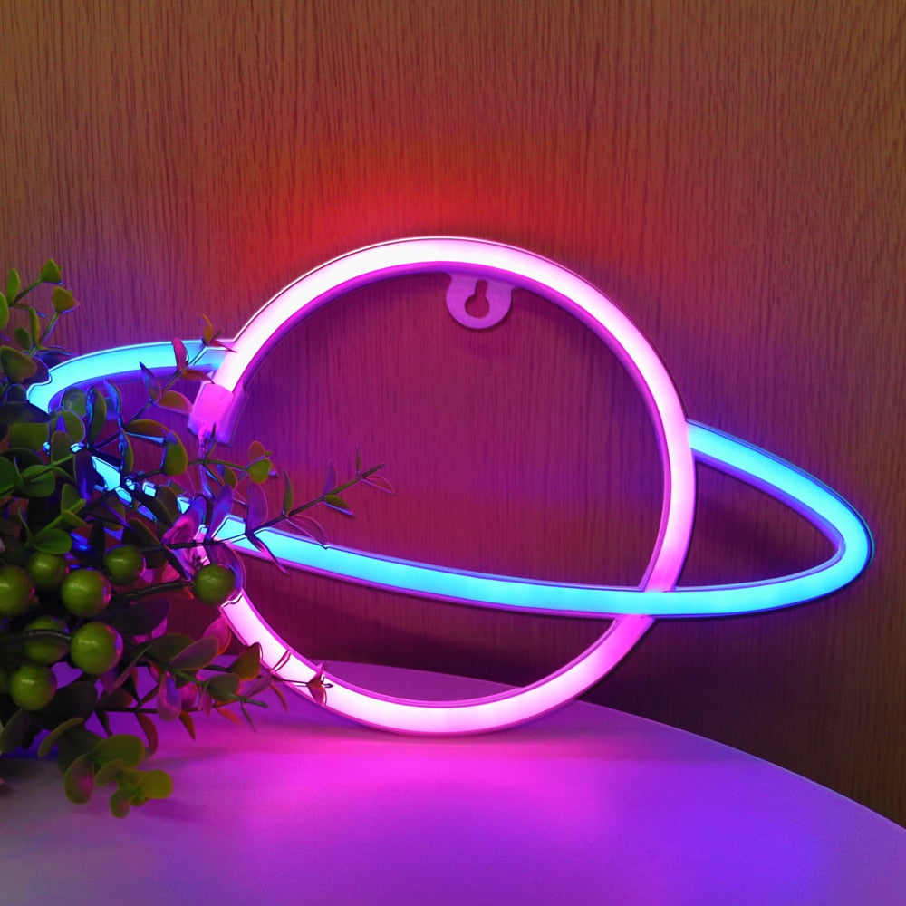 LED Neon Sign Light Lamp Room Decor