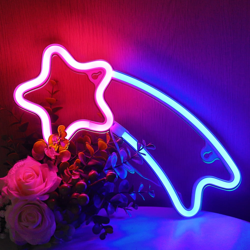 LED Neon Sign Light Lamp Room Decor