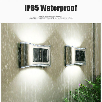 Solar LED Wall Lamp Outdoor Waterproof