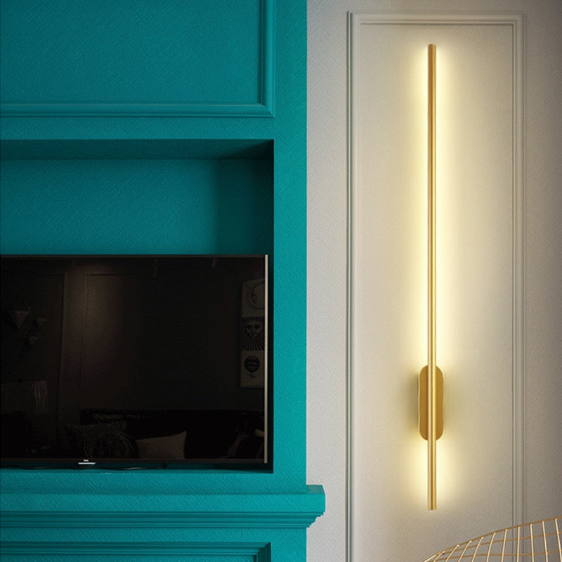 Led Wall Lamp Long Wall Light Decor