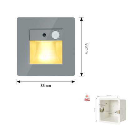 LED Night Lamp Sensor Wall Light