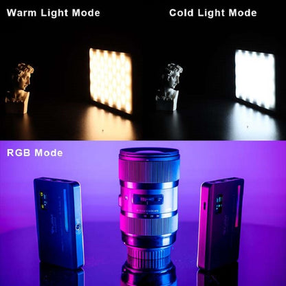 RGB LED Video Camera Full Color Panel Light Lamp