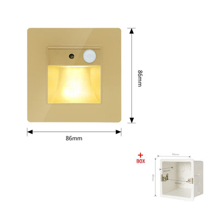 LED Night Lamp Sensor Wall Light