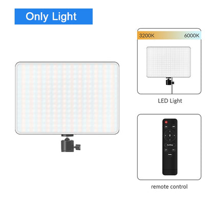 Dimmable LED Video Light Panel EU Plug