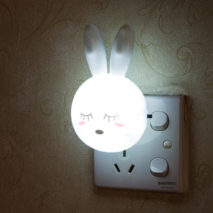 LED Cartoon Rabbit Night Lamp Switch