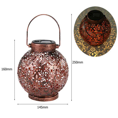 Waterproof Solar Lamp Retro Lantern