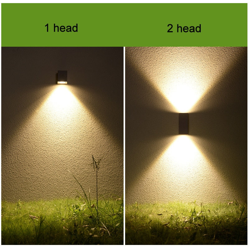 Waterproof indoor outdoor Led wall lights