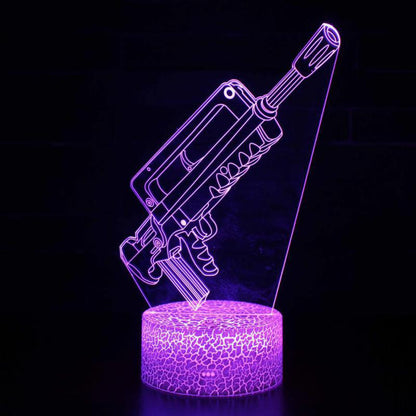 Rifle RGB Night Lights Gamer Decoration