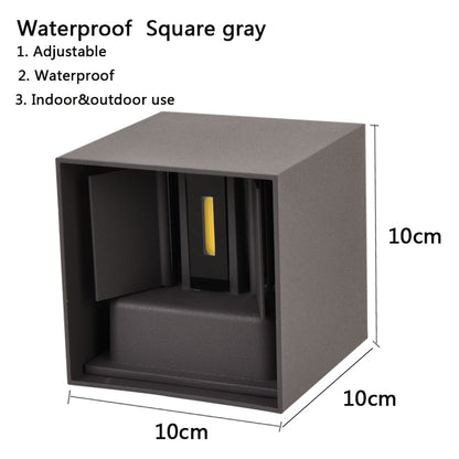 LED Waterproof Wall Lamps Adjustable