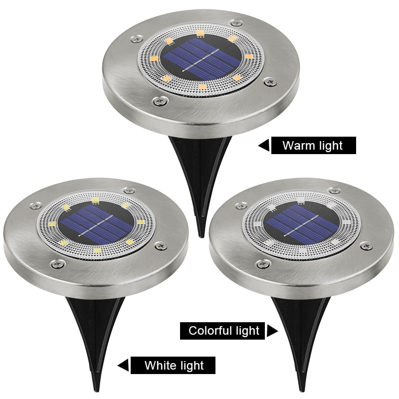 LED Outdoor Solar Garden Lights Waterproof