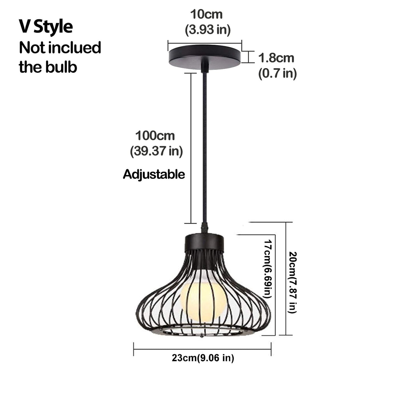 Retro Industrial Pendant Light Nordic