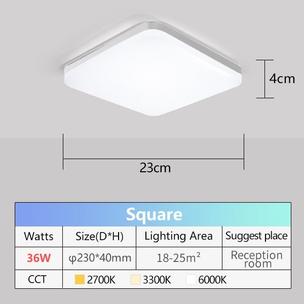 Natural Light Ultra Thin Modern Panel